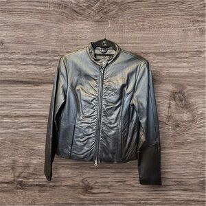 Wilsons Leather Black Jacket